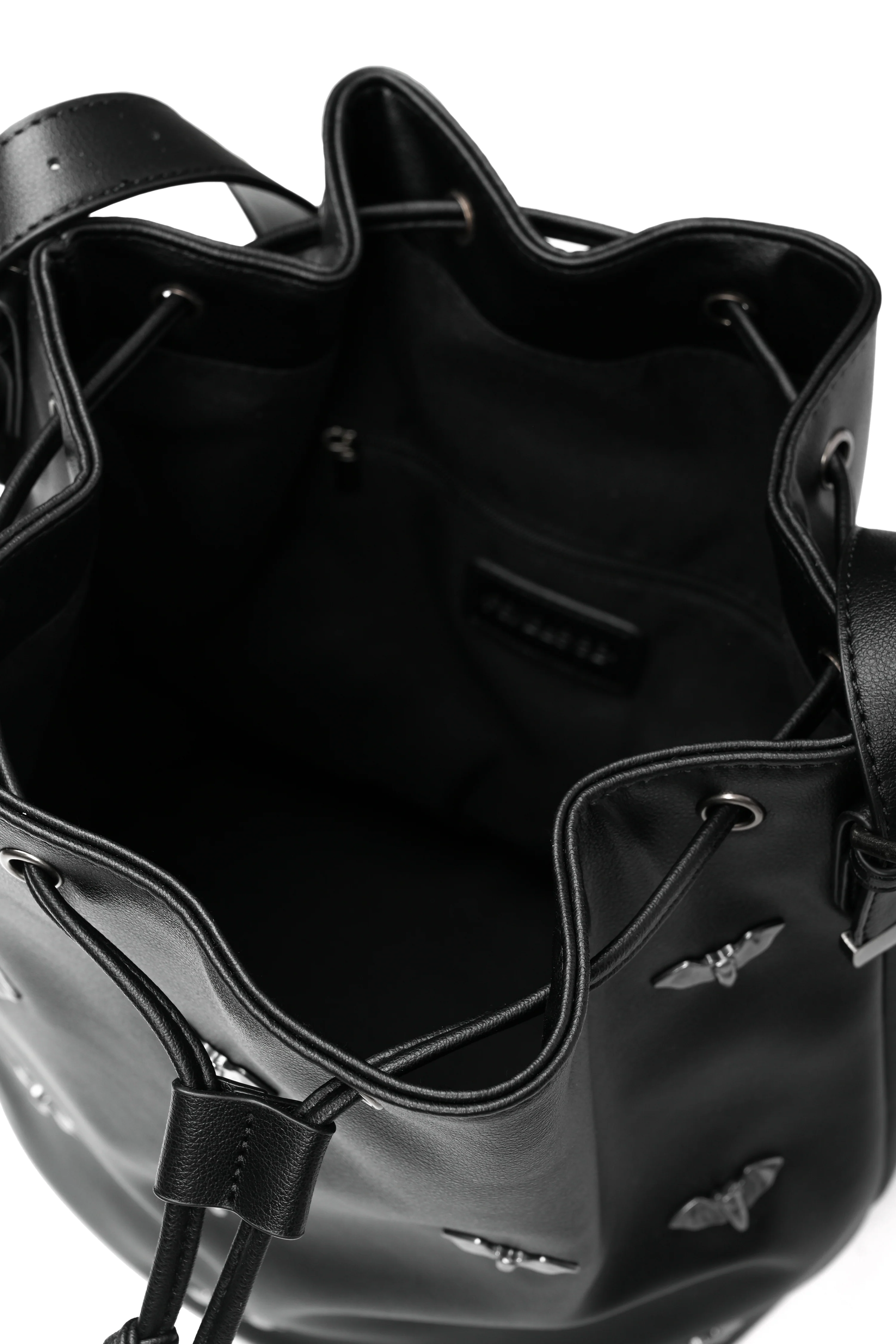 Bat Studded Bucket Bag - Image 4