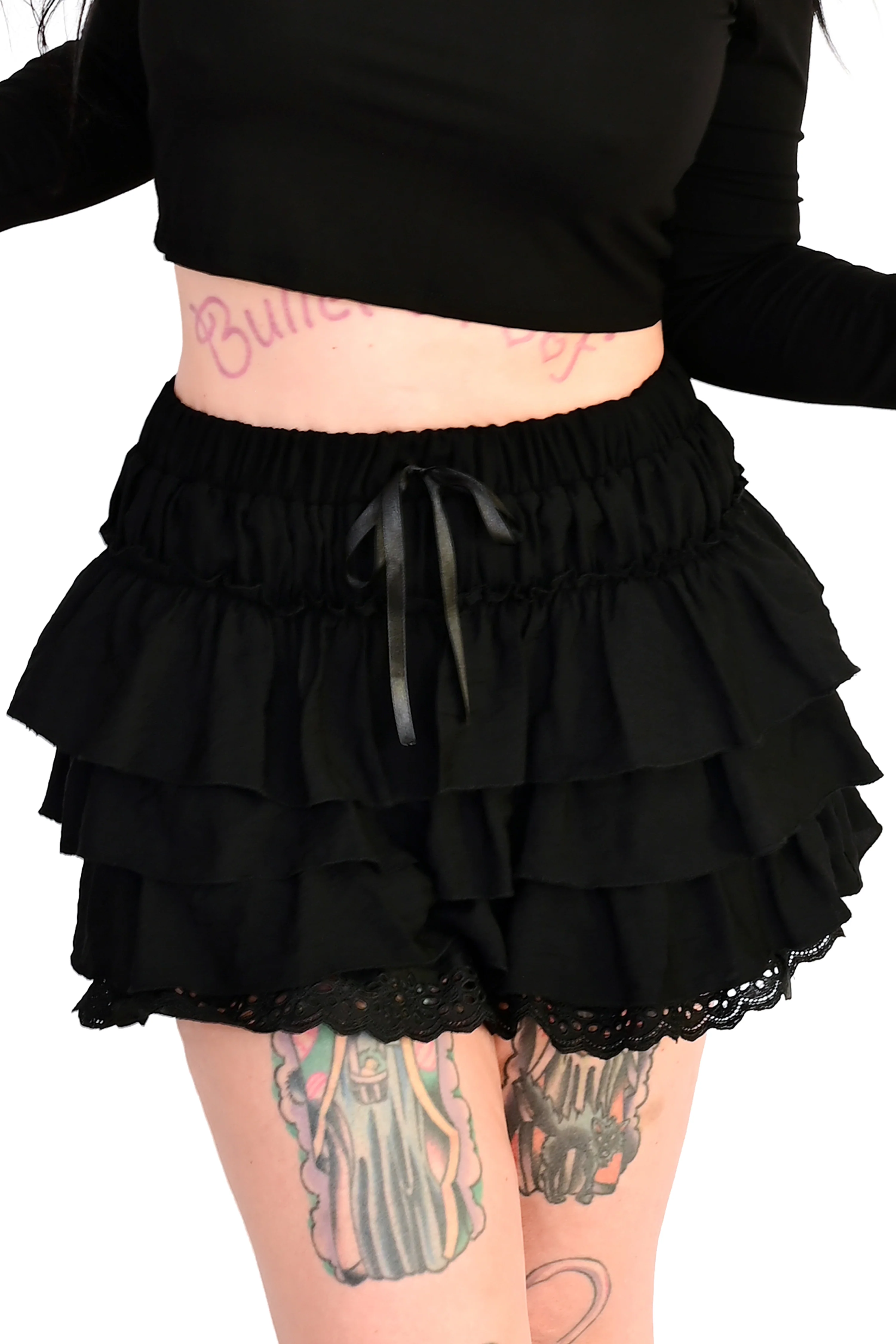 Black Ruffle Bloomers - Sign Up For Restock Notifications! - Image 11