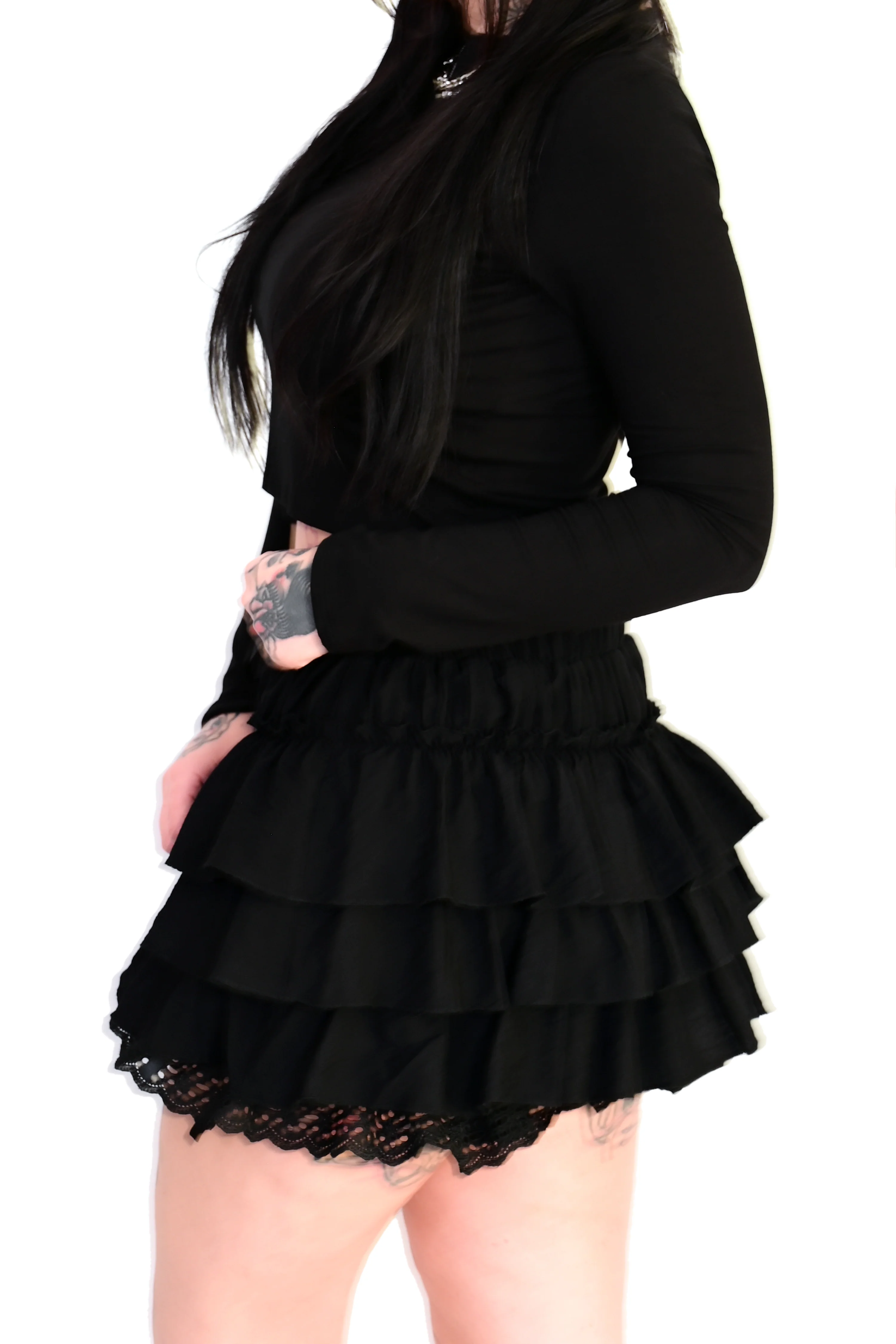 Black Ruffle Bloomers - Sign Up For Restock Notifications! - Image 12