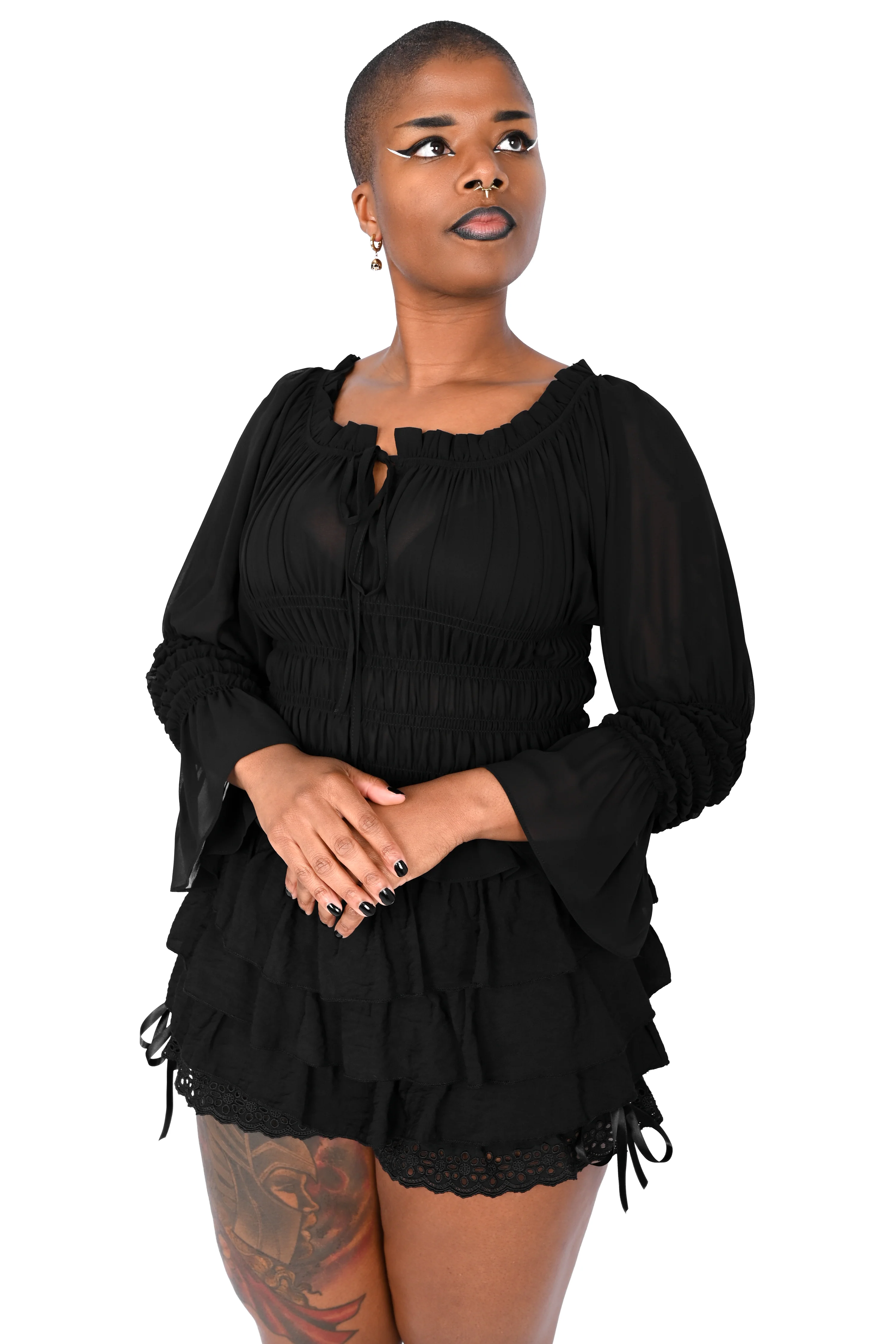 Celia Chiffon Top - XS/S/4XL left!! - Image 2