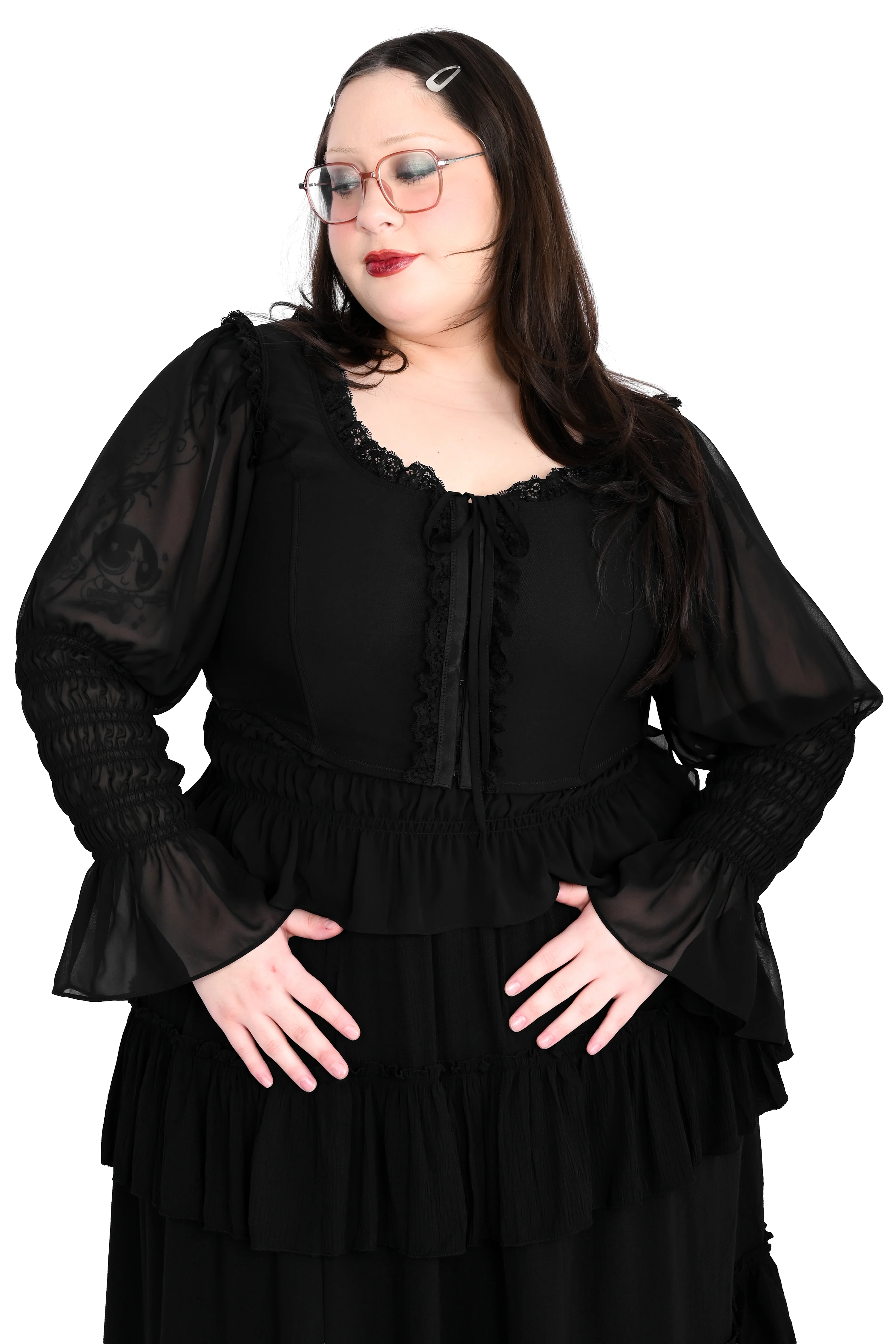 Celia Chiffon Top - XS/S/4XL left!! - Image 3