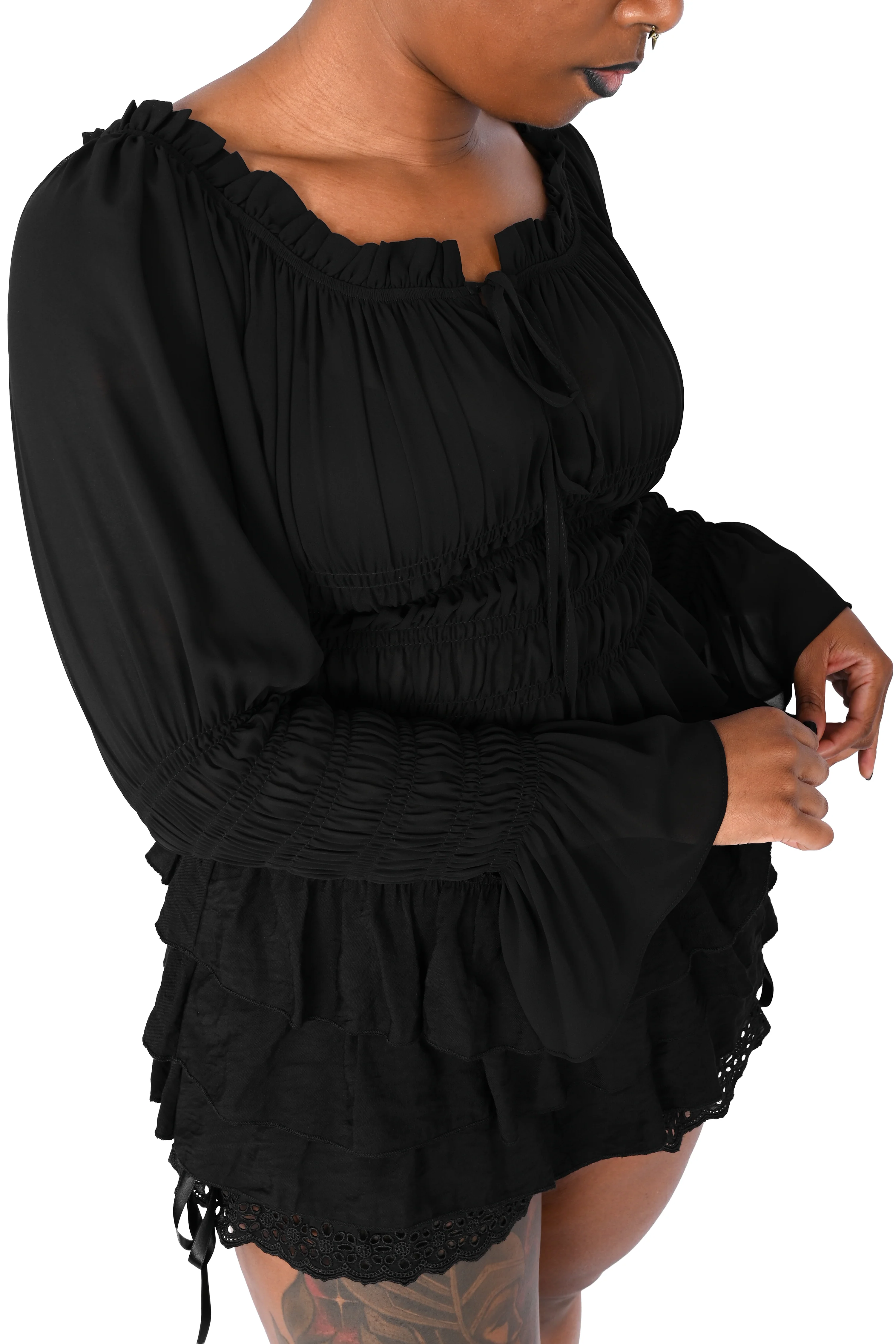 Celia Chiffon Top - XS/S/4XL left!! - Image 4