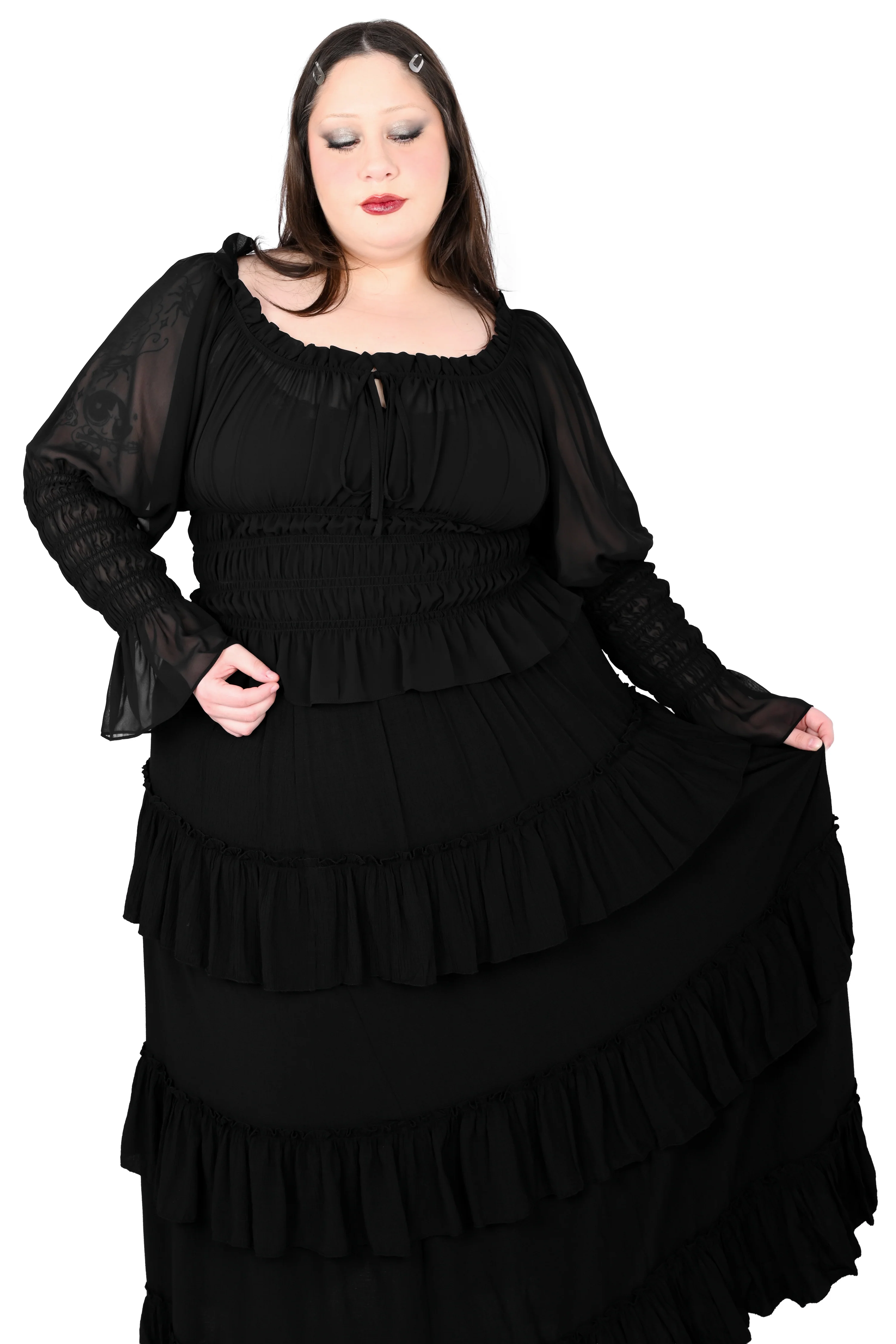 Celia Chiffon Top - XS/S/4XL left!! - Image 7
