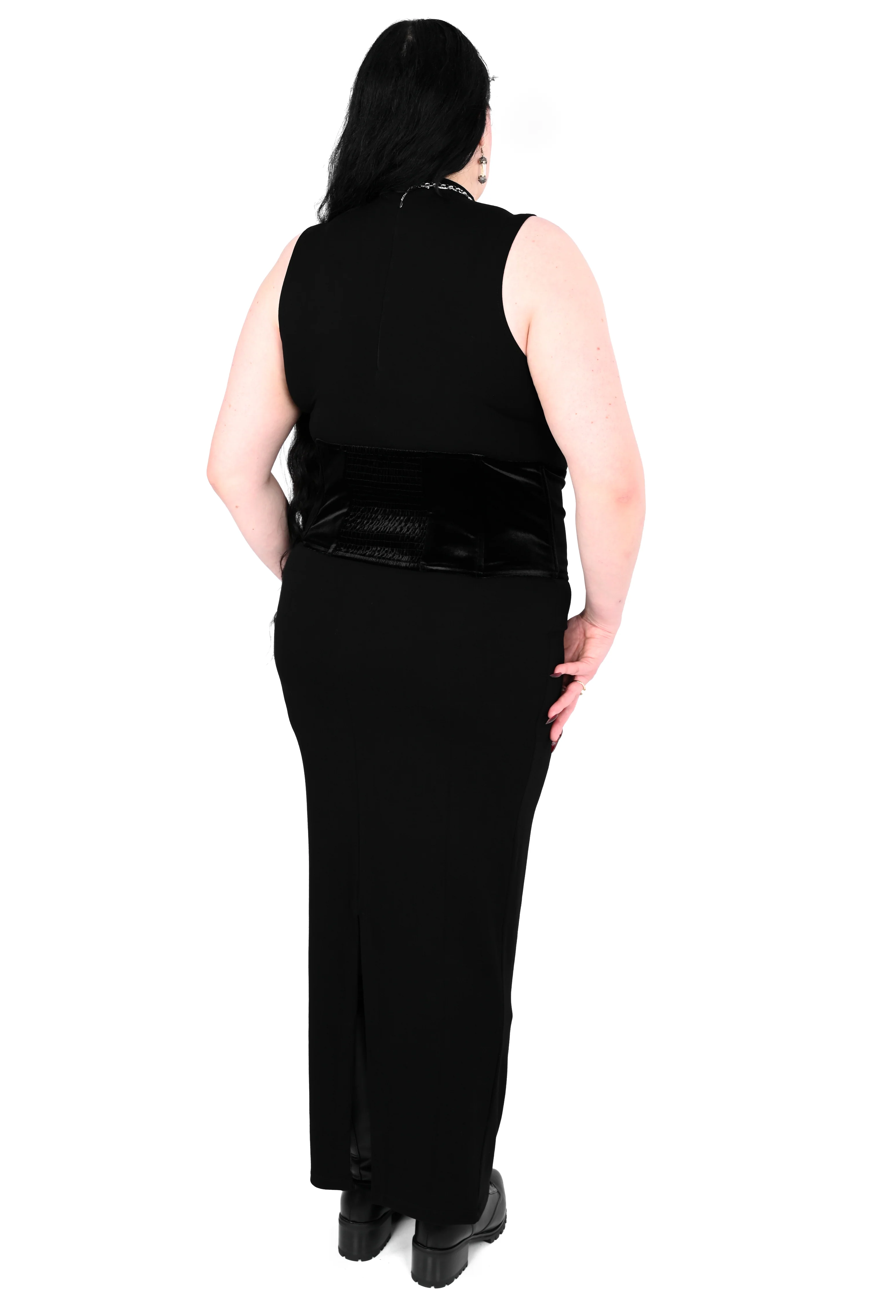 Claire High Neck Maxi Dress - XS/3XL/4XL left! - Image 7