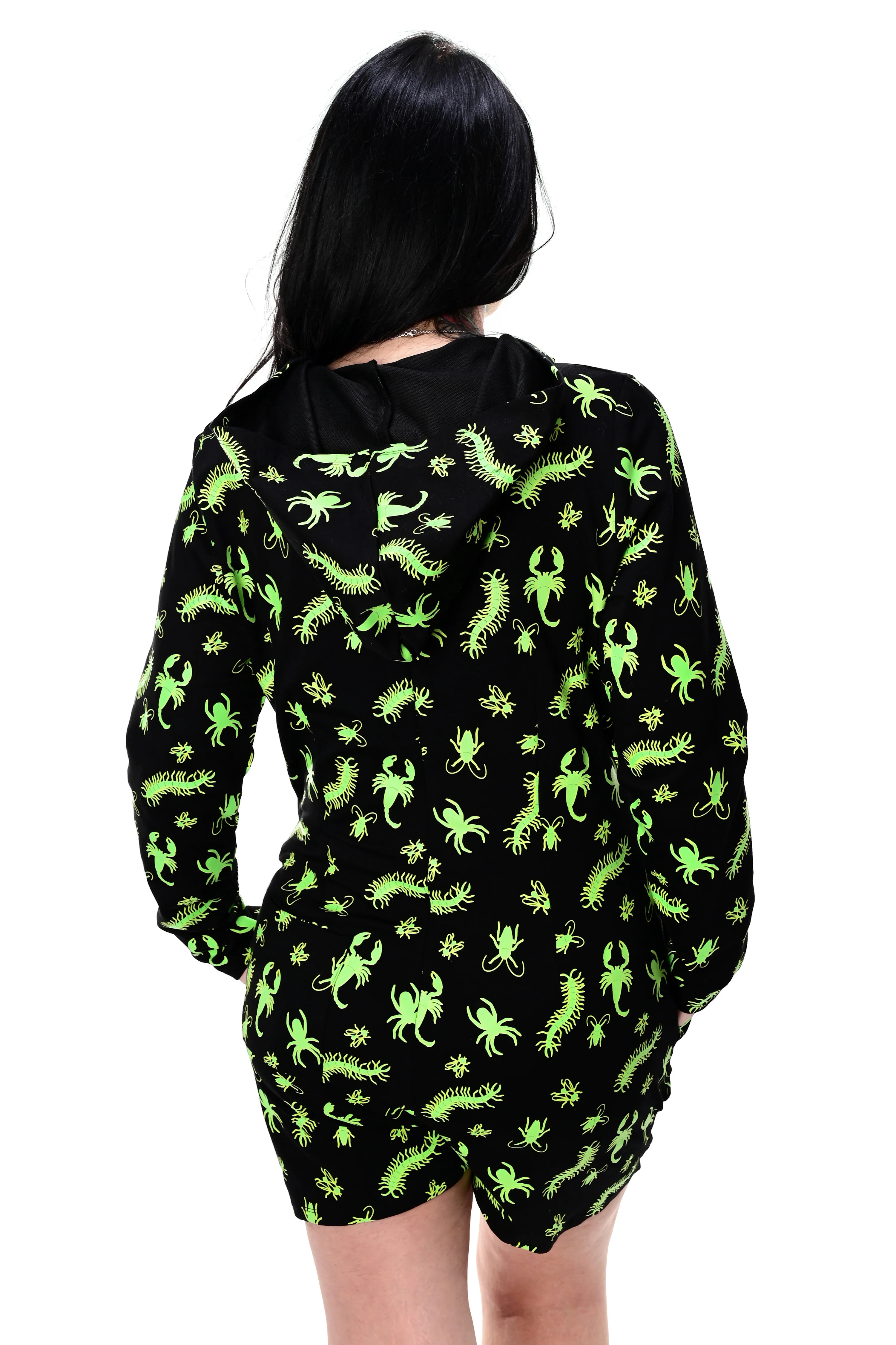 Creepy Crawlers Lounge Romper - Glow in the Dark - No Restock! XS & Small Left! - Image 9