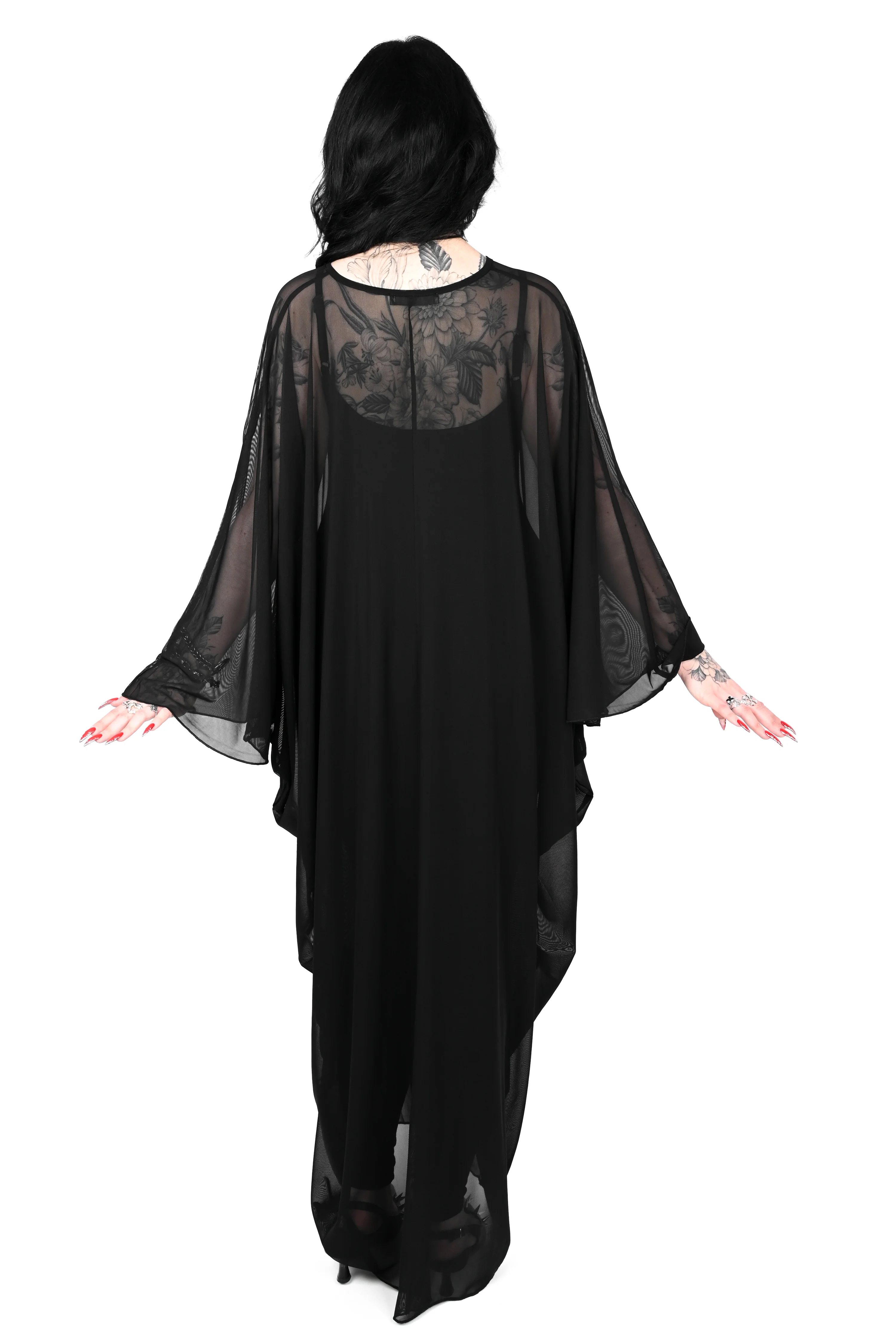 Dusk Mesh Kaftan - Image 10