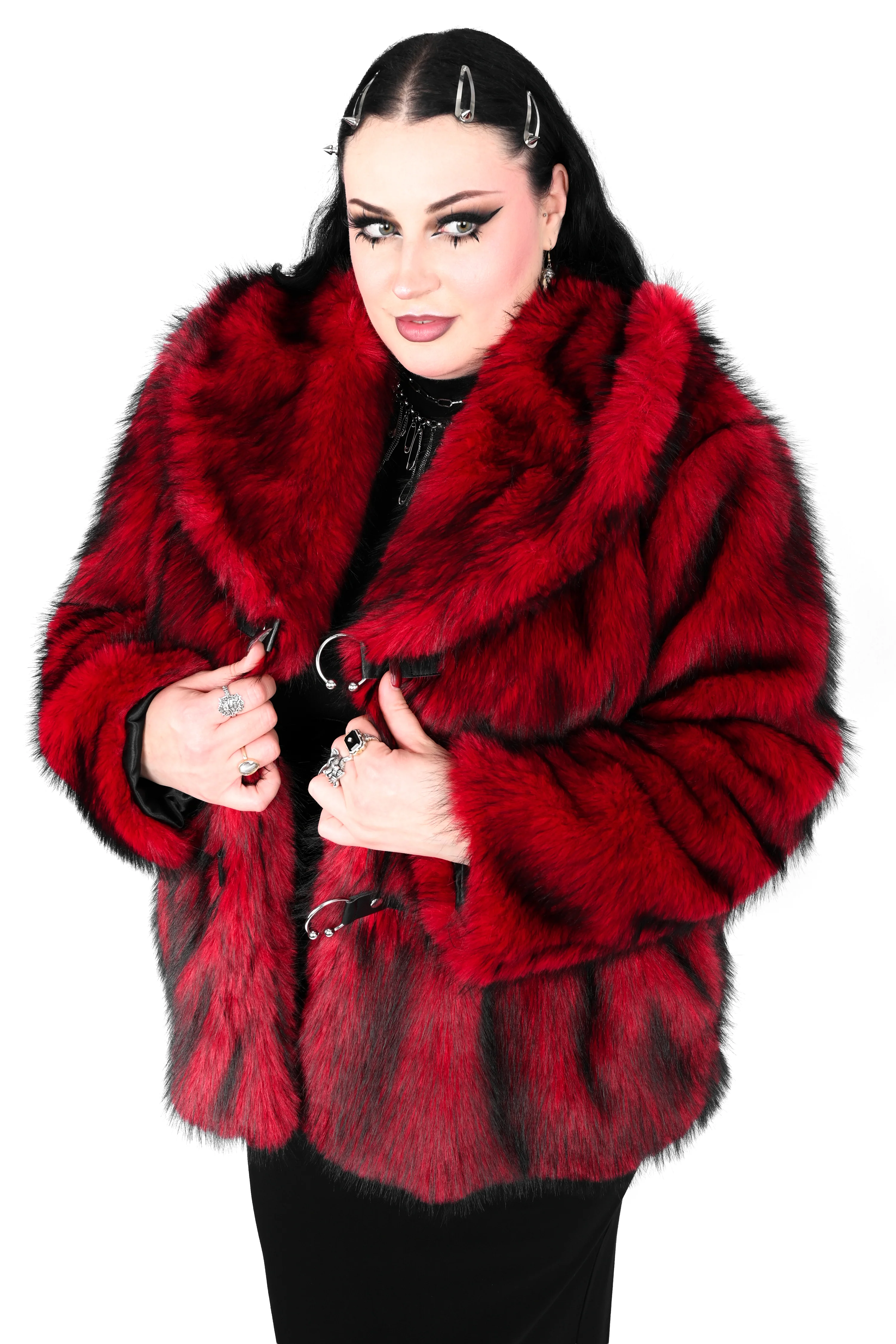 Etta Faux Fur Jacket - 2XL left! No Restock! - Image 3