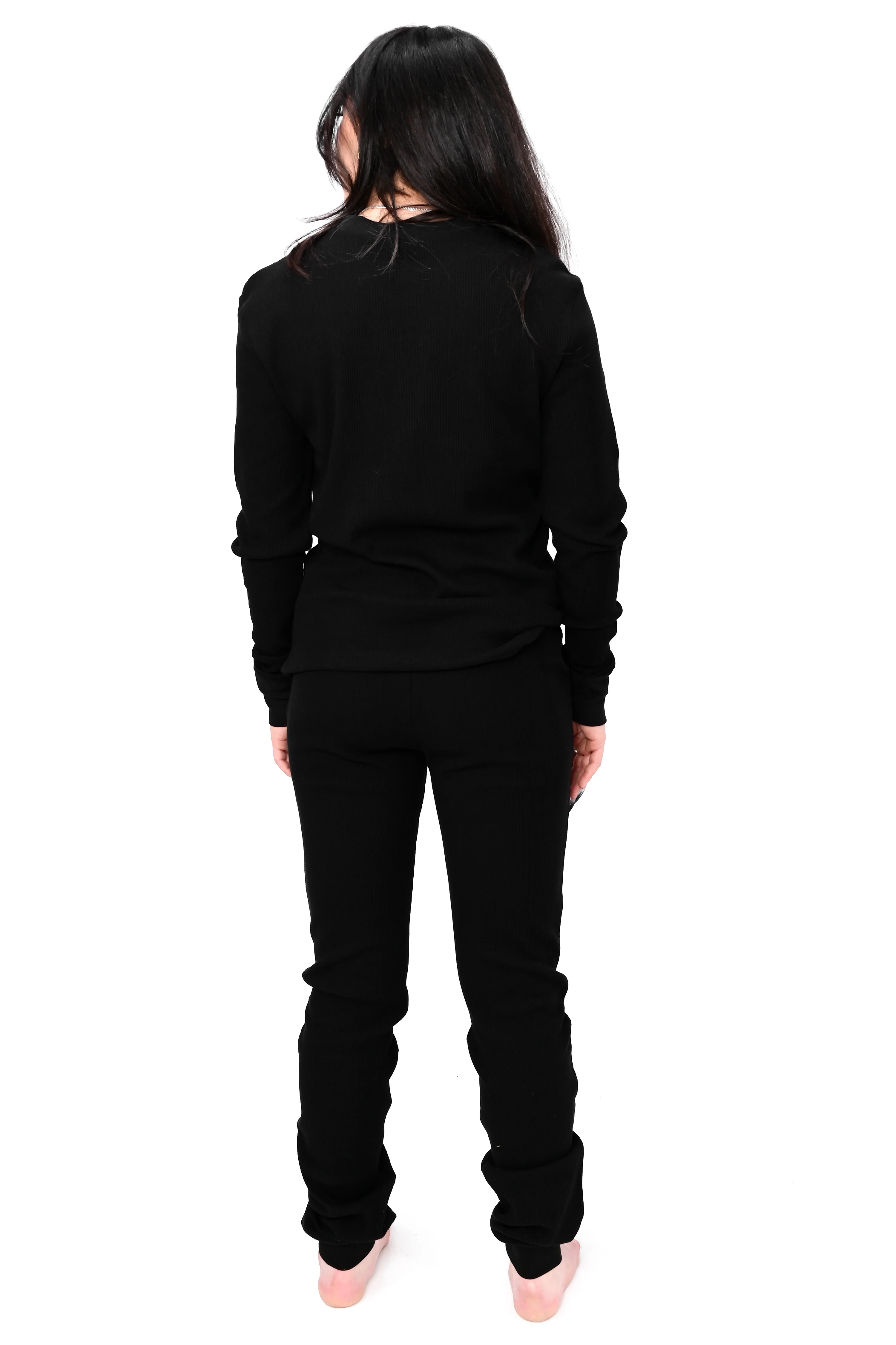 Grey/Black Skeleton Thermal Joggers - Unisex - XS & 2X left! - Image 5