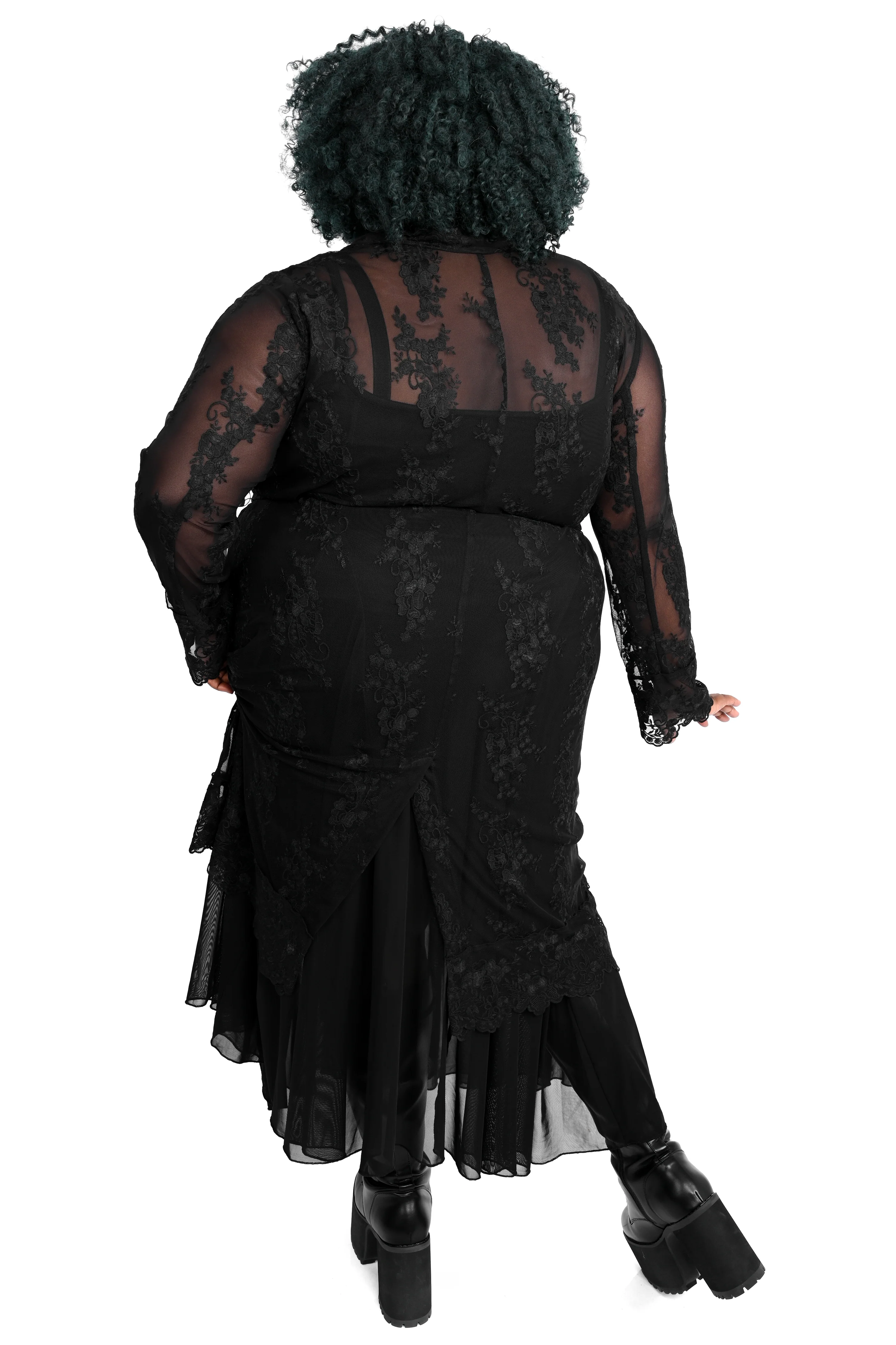 Ingrid Lace Trench Coat - Image 17