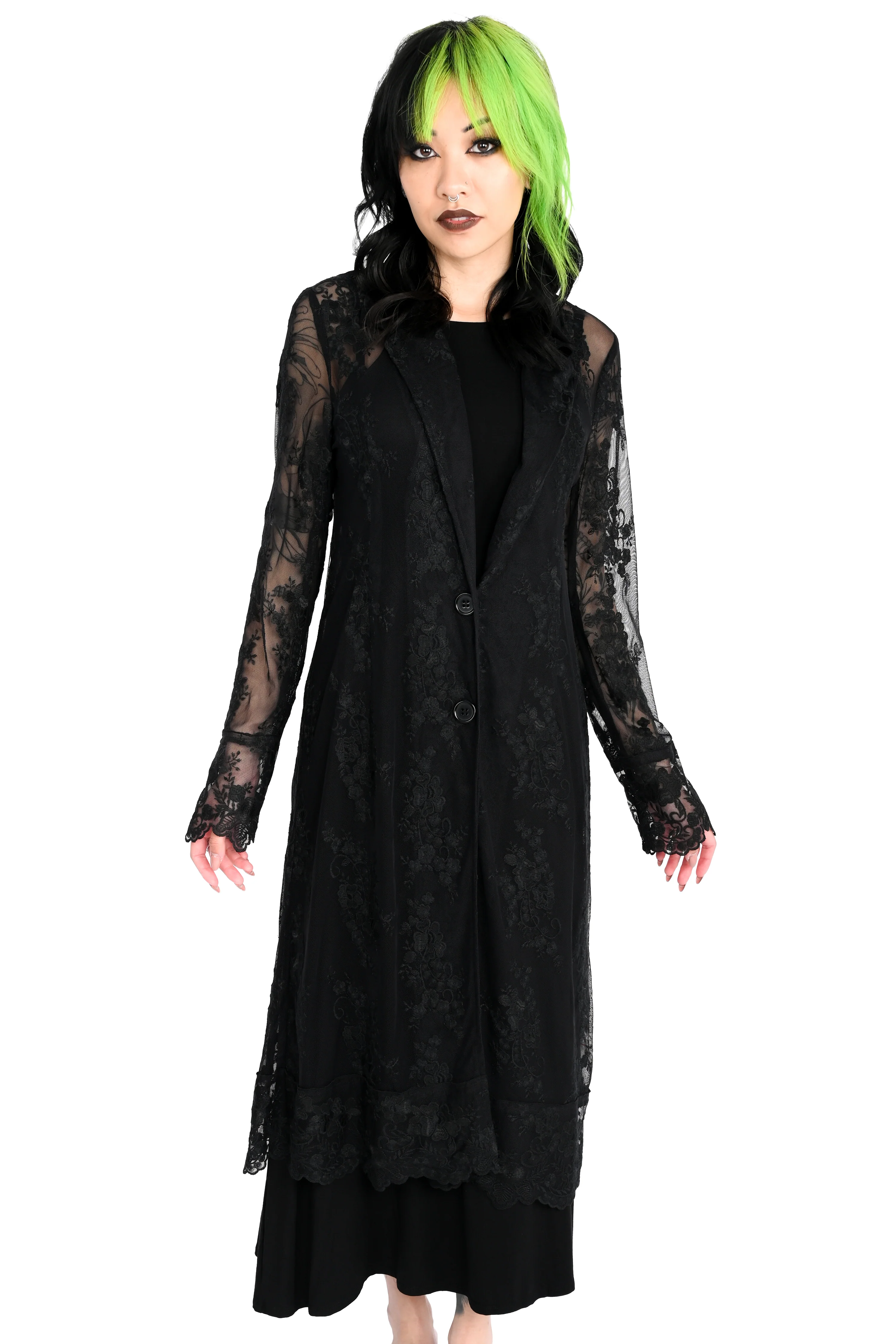 Ingrid Lace Trench Coat - Image 2