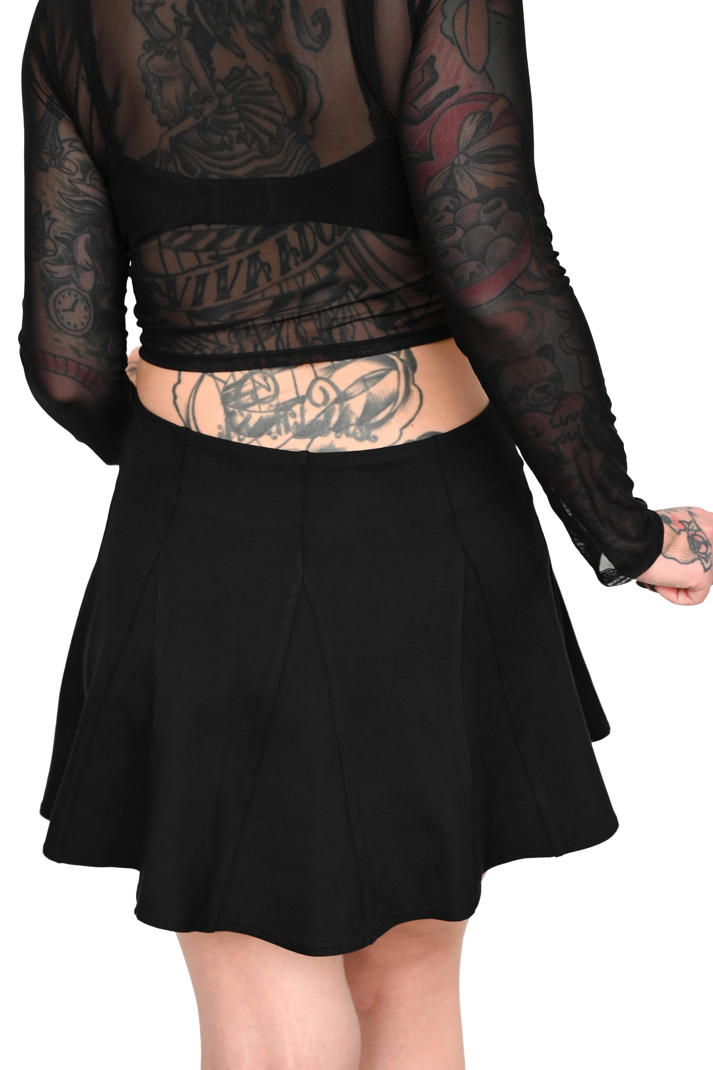 Mini Tennis Skirt with Built in Shorts - Image 6