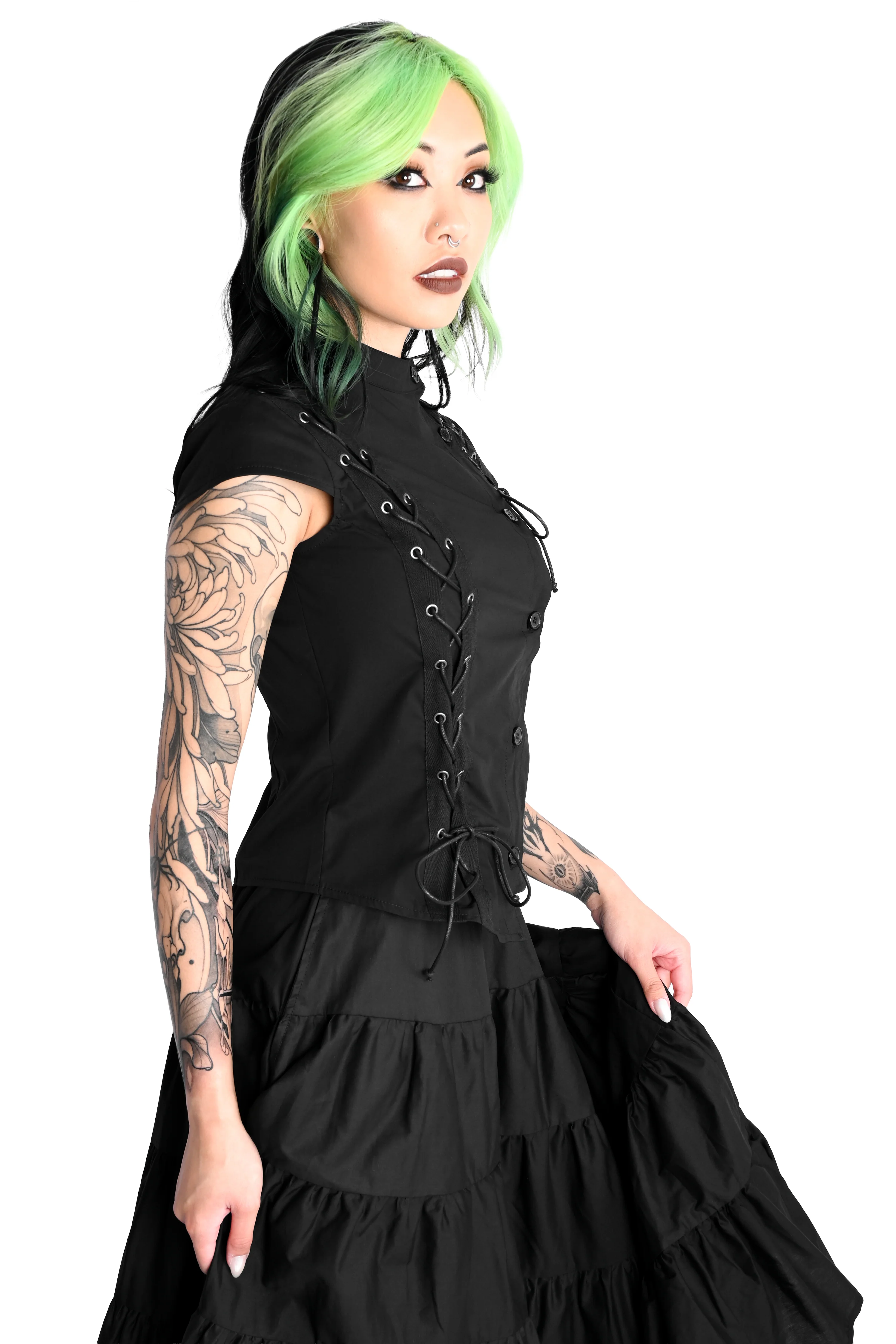 Moore Short Sleeve Top - Image 7