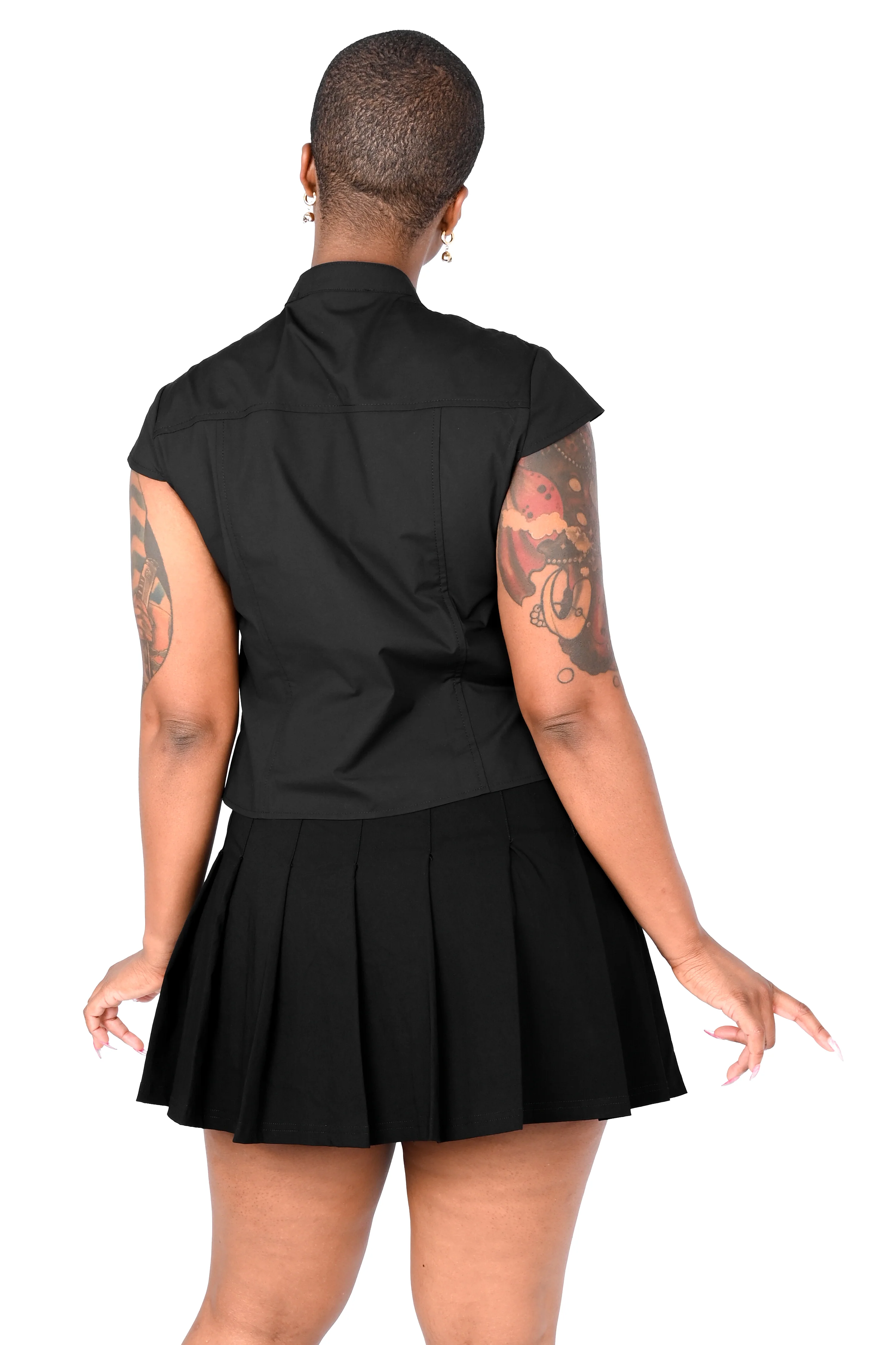 Natasha Pleated Skirt - Image 14